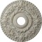 Ekena Millwork Rose Ceiling Medallion (Canopies up to 7 1/4"), 18"OD x 3 1/2"ID x 1 1/2"P, Pot of Cream Crackle CM18ROPCC - alternate 1